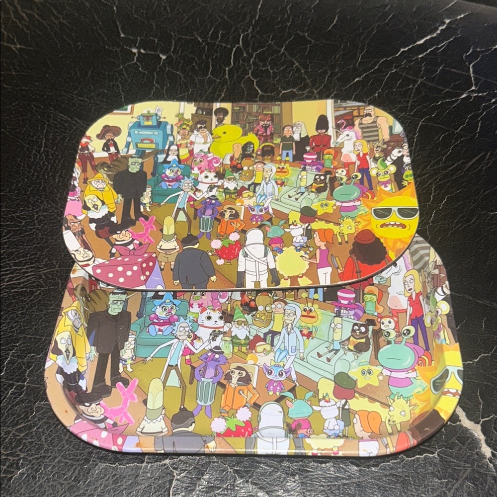Colorful Cartoon Character Kids Tray